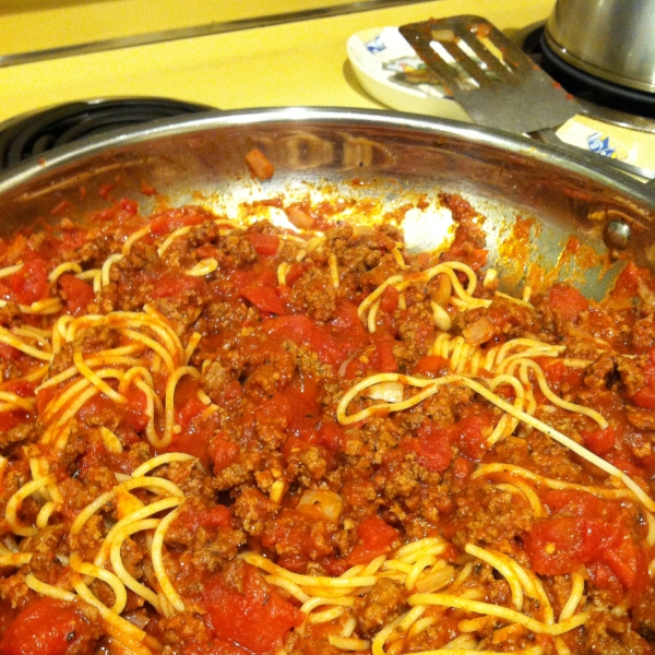 Easy Spaghetti with Tomato Sauce