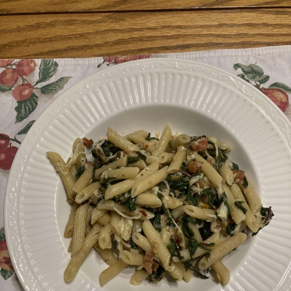 Pasta with Swiss Chard