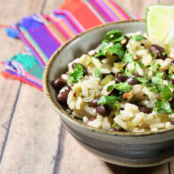 Moros y Cristianos (Cuban Black Beans and Rice)