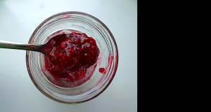 Raspberry Fruit Spread without Pectin