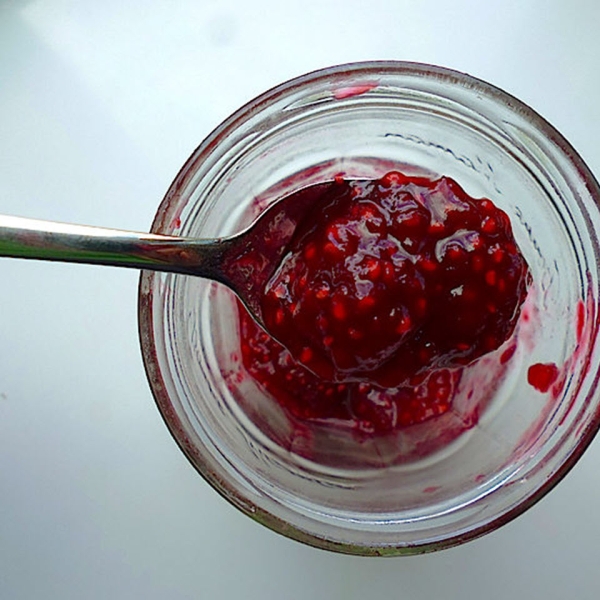 Raspberry Fruit Spread without Pectin