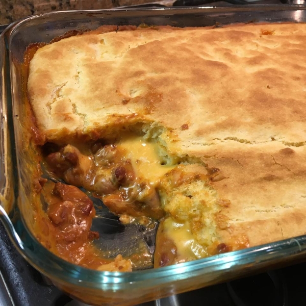 Cornbread Chili Bake