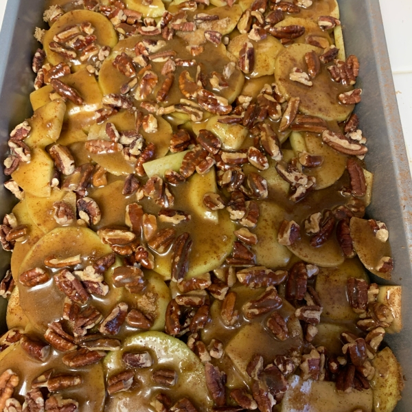 Apple Pecan Cobbler