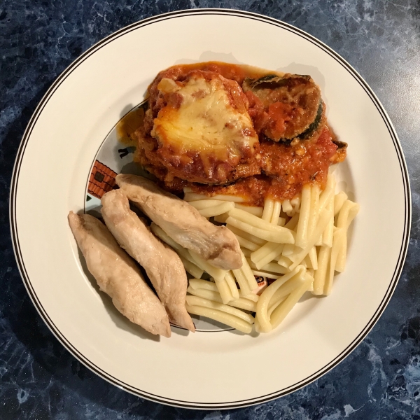 Eggplant and Zucchini Parmesan In the Slow Cooker