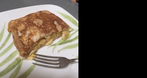 Yummy and Healthy Banana French Toast Sandwich