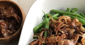 Green Beans with Shallots and Prosciutto