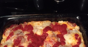 Gluten-Free Impossibly Easy Pizza Bake