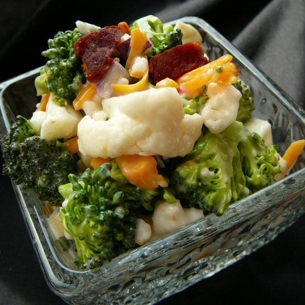 Bop's Broccoli Cauliflower Salad