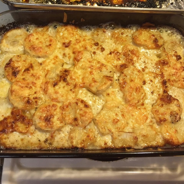 Garlic Potatoes Gratin