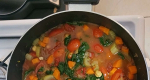Vegan Italian Garbanzo Bean Soup
