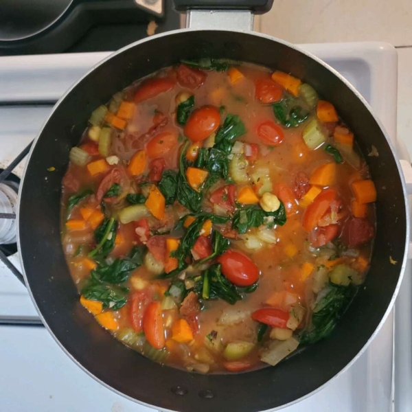 Vegan Italian Garbanzo Bean Soup