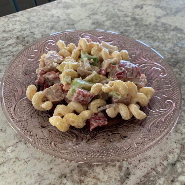 Awesome Ham Pasta Salad