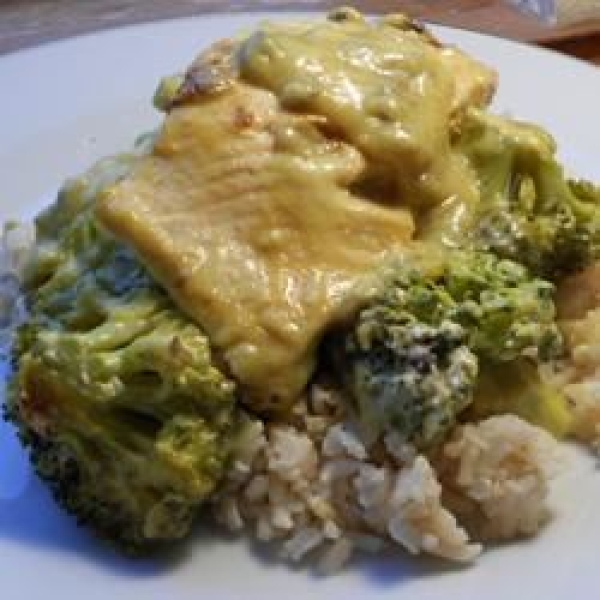 Curry Salmon with Broccoli