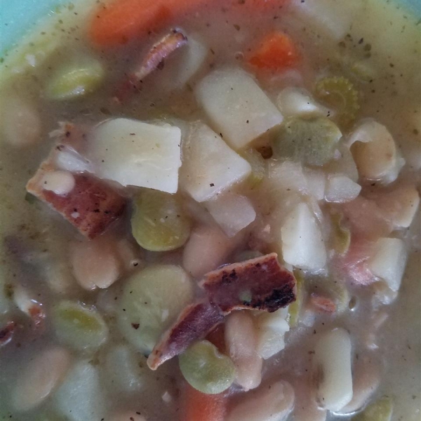 Luscious Lima Bean Soup II