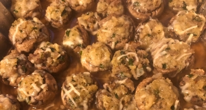 Easy Sausage Stuffed Mushrooms