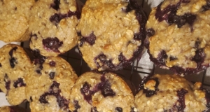 Oat and Blueberry Muffins