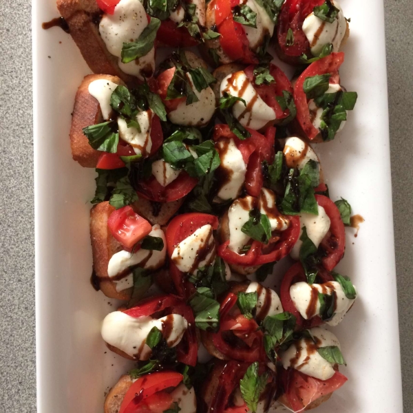 Baked Caprese Salad