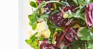 Tri-Color Chopped Salad with Pine Nuts and Parmesan Cheese