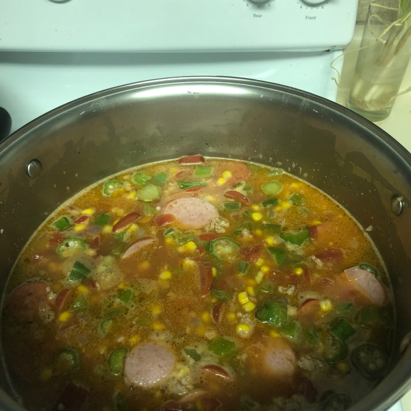 Rouxless Gumbo