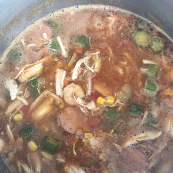 Rouxless Gumbo