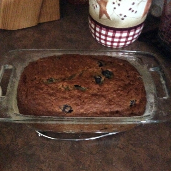 Favorite Banana Blueberry Quick Bread