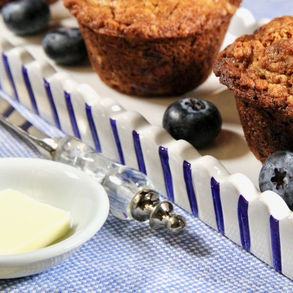 Favorite Banana Blueberry Quick Bread