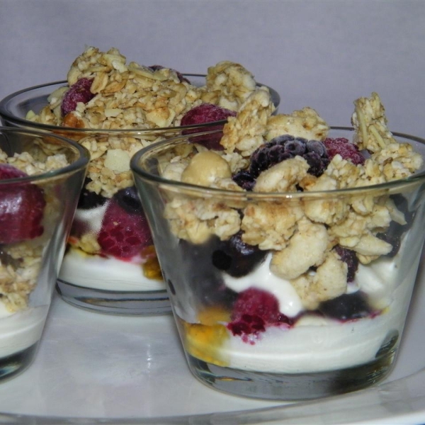 Crunchy Berry Parfait