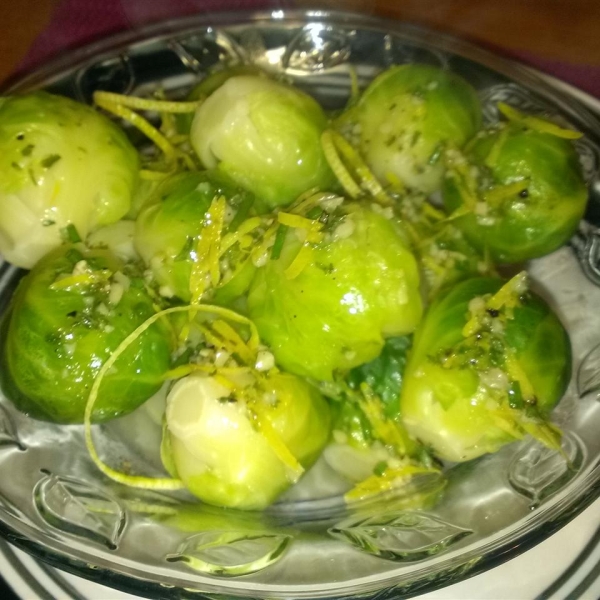 Brussels Sprouts with Gremolata