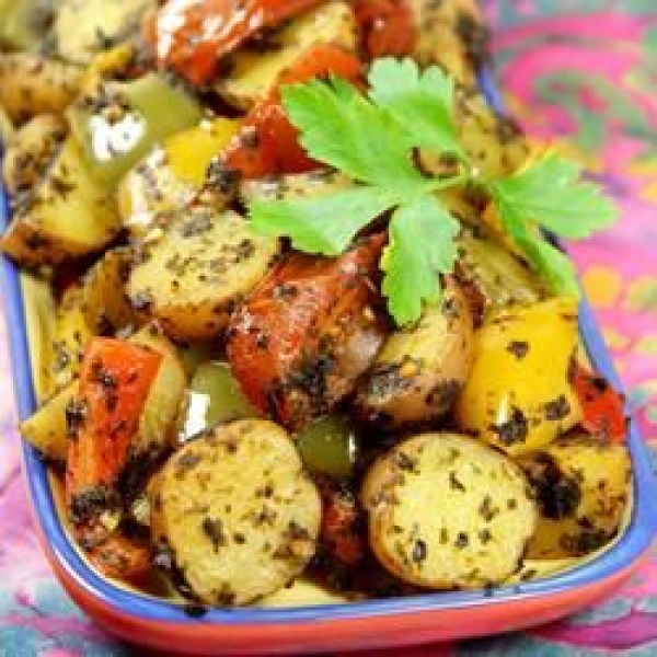 Moroccan Potato Casserole