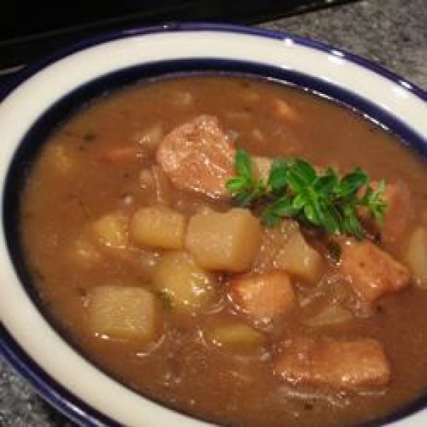 Apple and Pork Stew