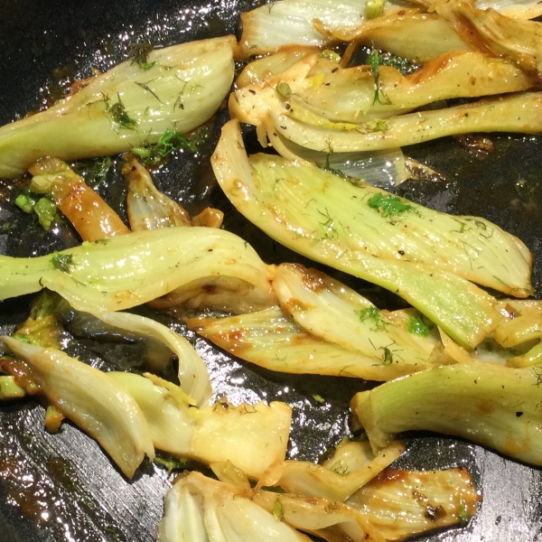 Pan-Fried Fennel