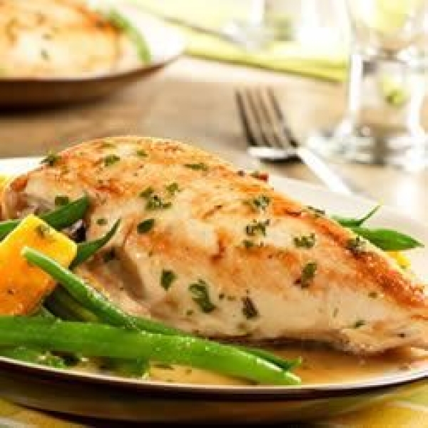 Golden Chicken and Autumn Vegetables