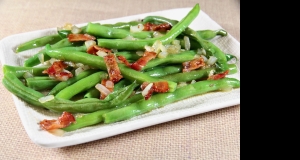 Grandma's Green Beans with Bacon Vinaigrette