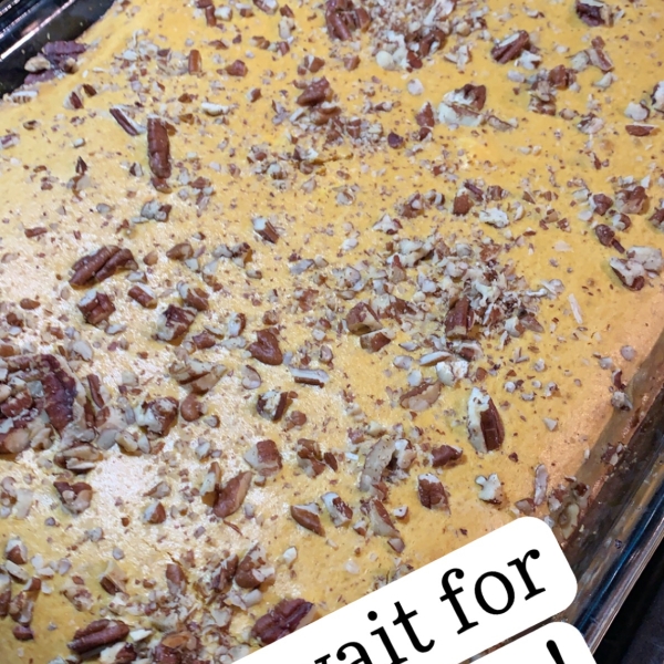 Pumpkin Cheesecake Bars