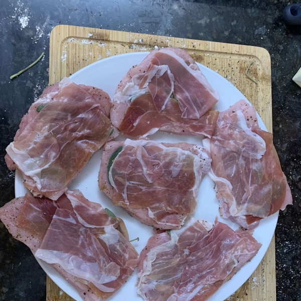 Pork Saltimbocca