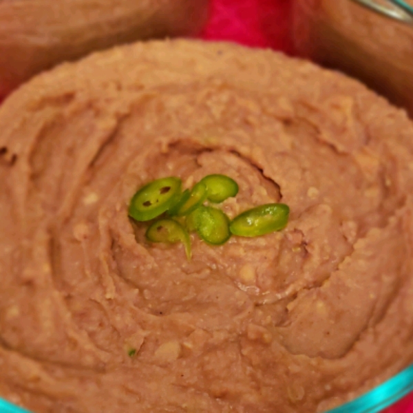 Refried Beans Without the Refry