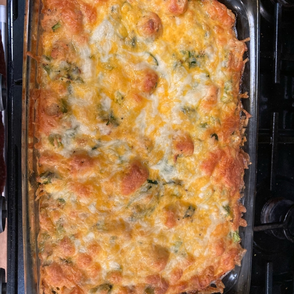 Tater Tot® and Bacon Breakfast Casserole