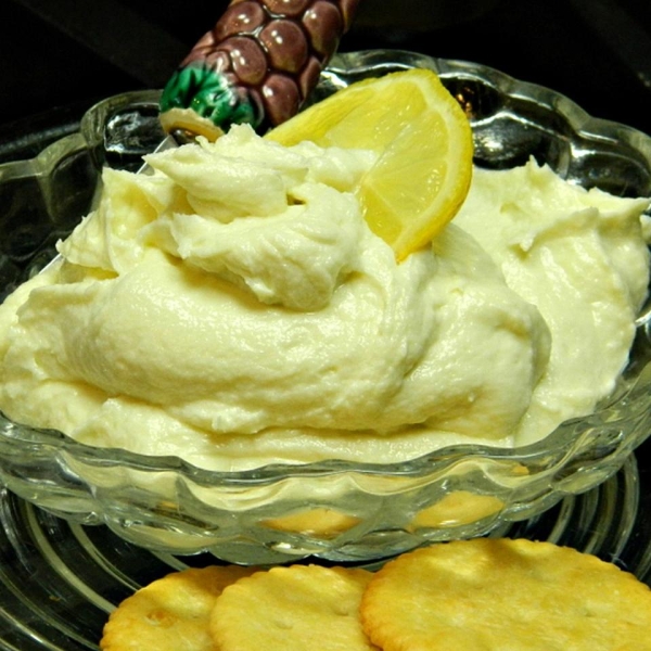 Meyer Lemon Olive Oil and Honey Chevre Spread