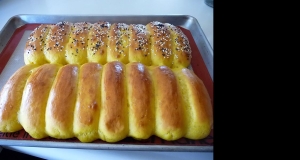 Pumpkin Sandwich Rolls