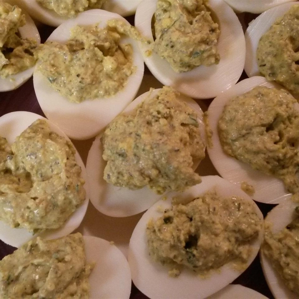 Fresh Herb Deviled Eggs