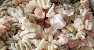 Easy Crab Pasta Salad