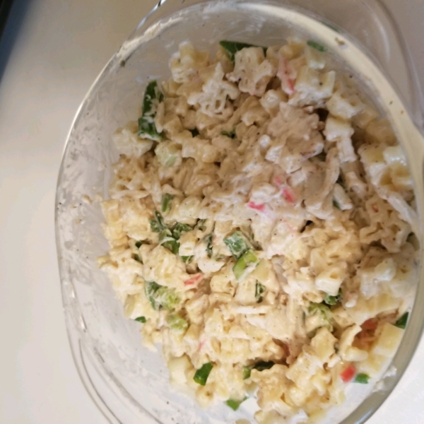 Easy Crab Pasta Salad