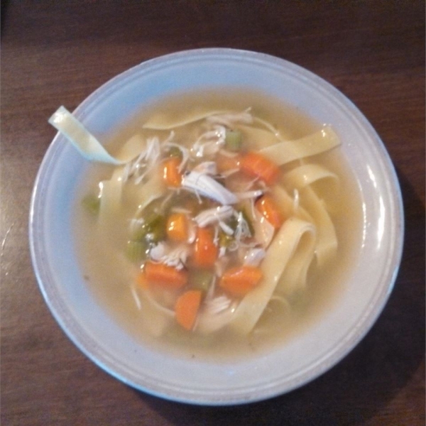 Rosemary Chicken Noodle Soup