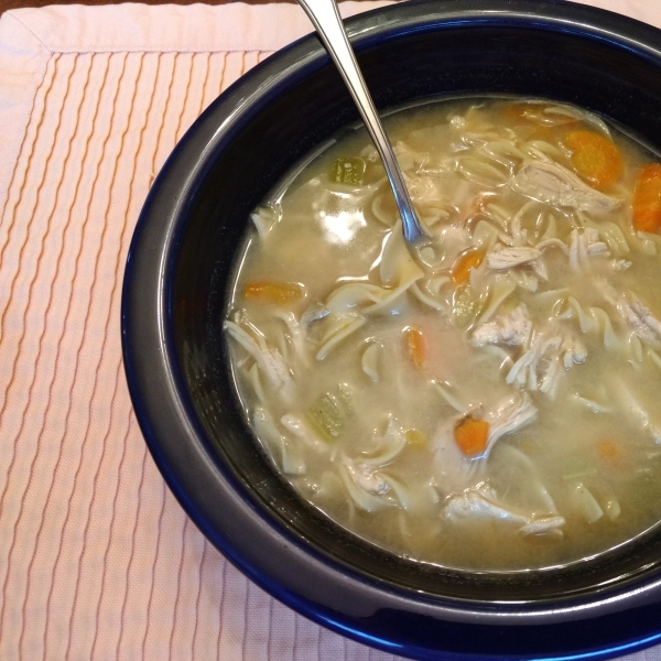 Rosemary Chicken Noodle Soup