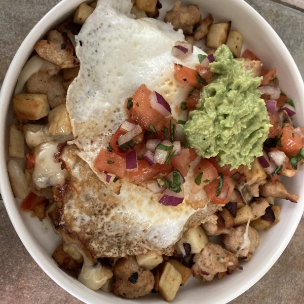 Sweet Potato Turkey Hash