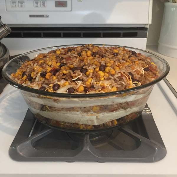 Vegetarian Burrito Casserole