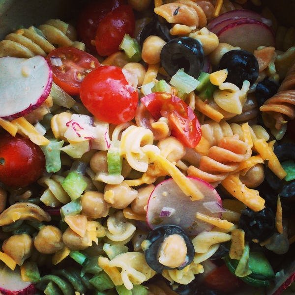 Greek-alicious Pasta Salad