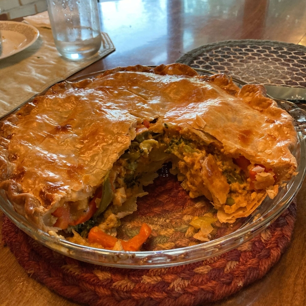 Tofu Vegetable Pot Pie