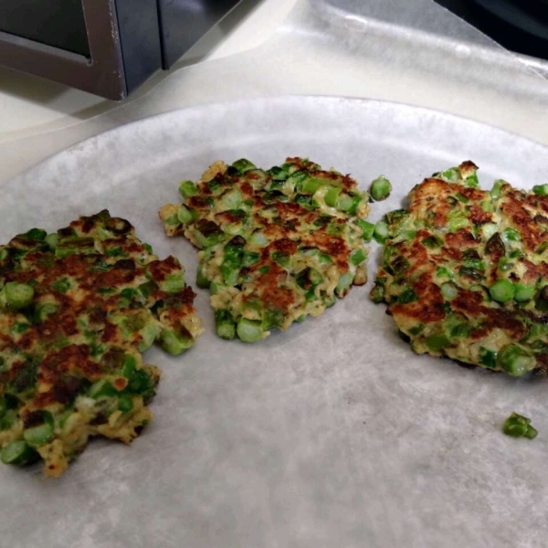 Fresh Asparagus Patties