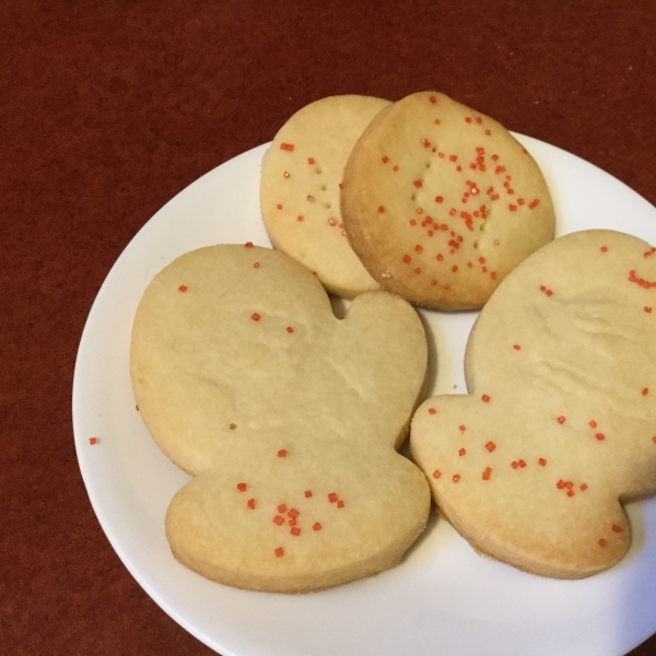 Gluten-Free Vegan Shortbread Cookies